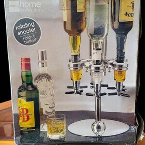 Home Collection Rotating Shooter. Holds 6 bottles.